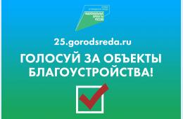 27.04.2021 Более 5 тысяч приморцев уже проголосовали за объекты благоустройства на платформе 25.gorodsreda.ru, сообщает www.primorsky.ru | Администрация муниципального округа город Партизанск Приморского края Официальный сайт