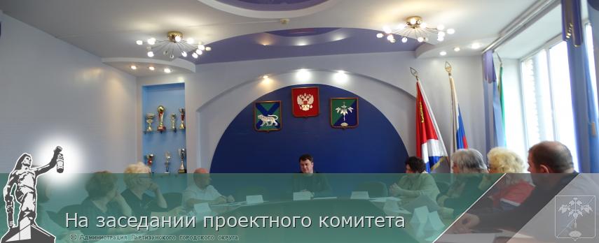 На заседании проектного комитета | Администрация муниципального округа город Партизанск Приморского края Официальный сайт