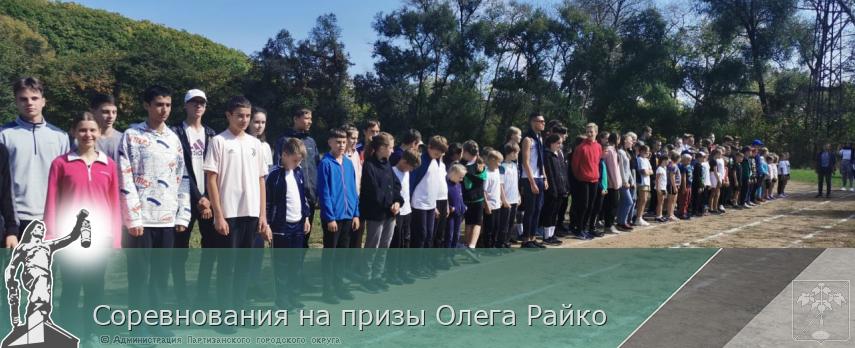 Соревнования на призы Олега Райко  | Администрация муниципального округа город Партизанск Приморского края Официальный сайт