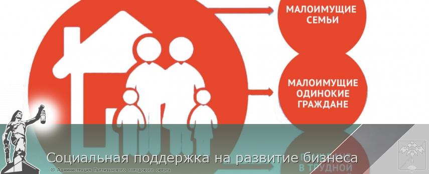 Социальная поддержка на развитие бизнеса | Администрация муниципального округа город Партизанск Приморского края Официальный сайт